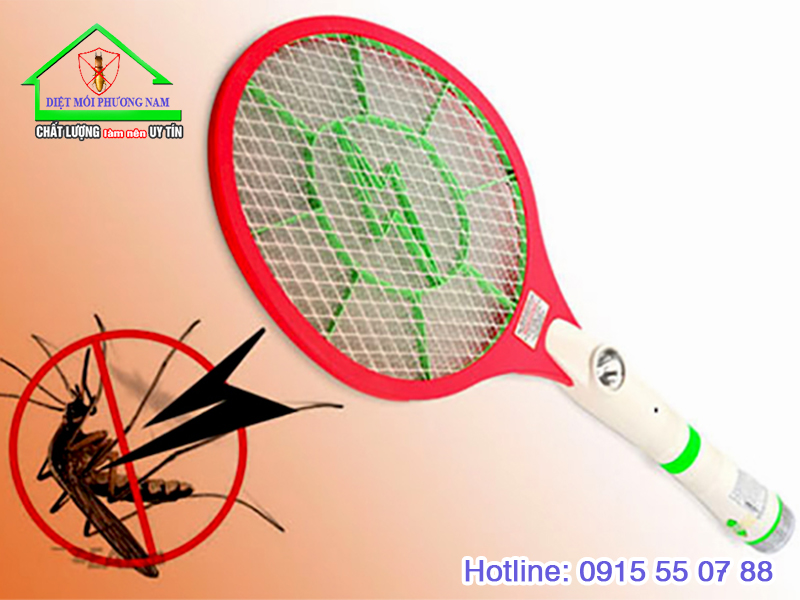 Diệt muỗi bằng vợt điện